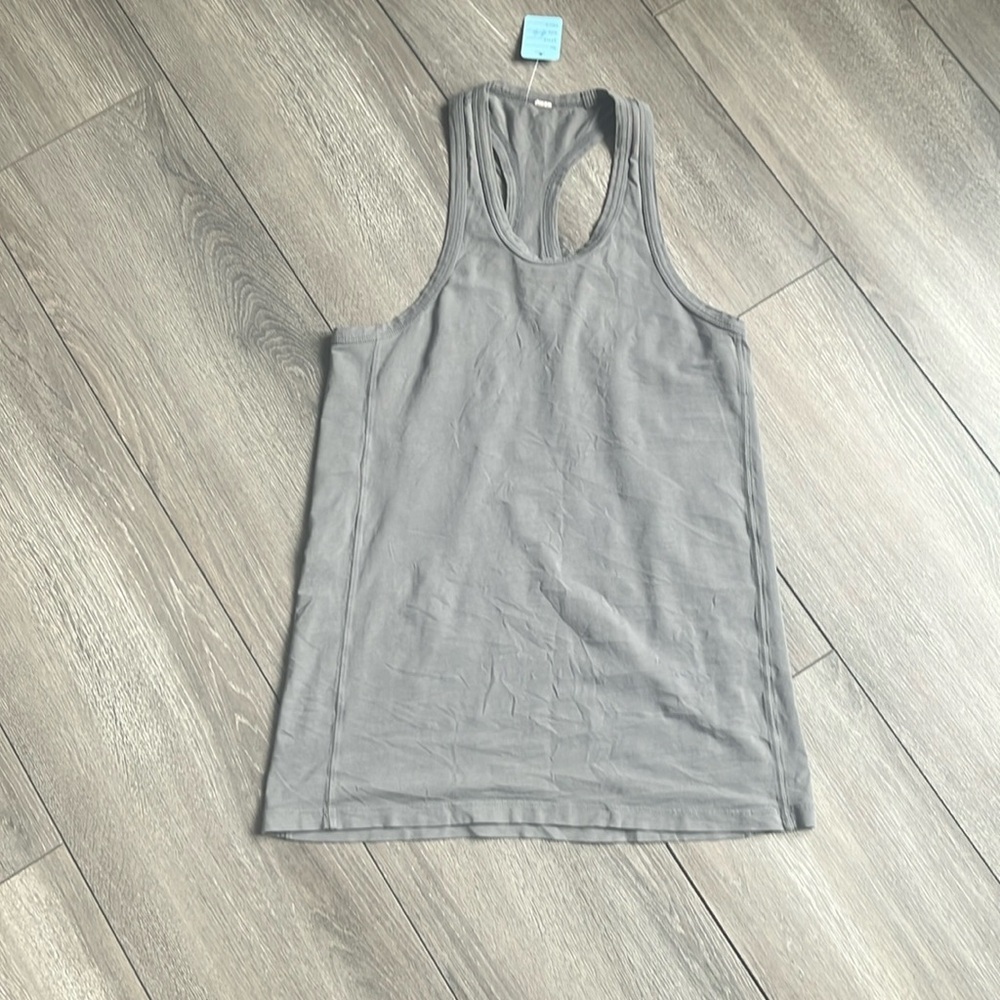 lululemon athletica Gray Tank Top